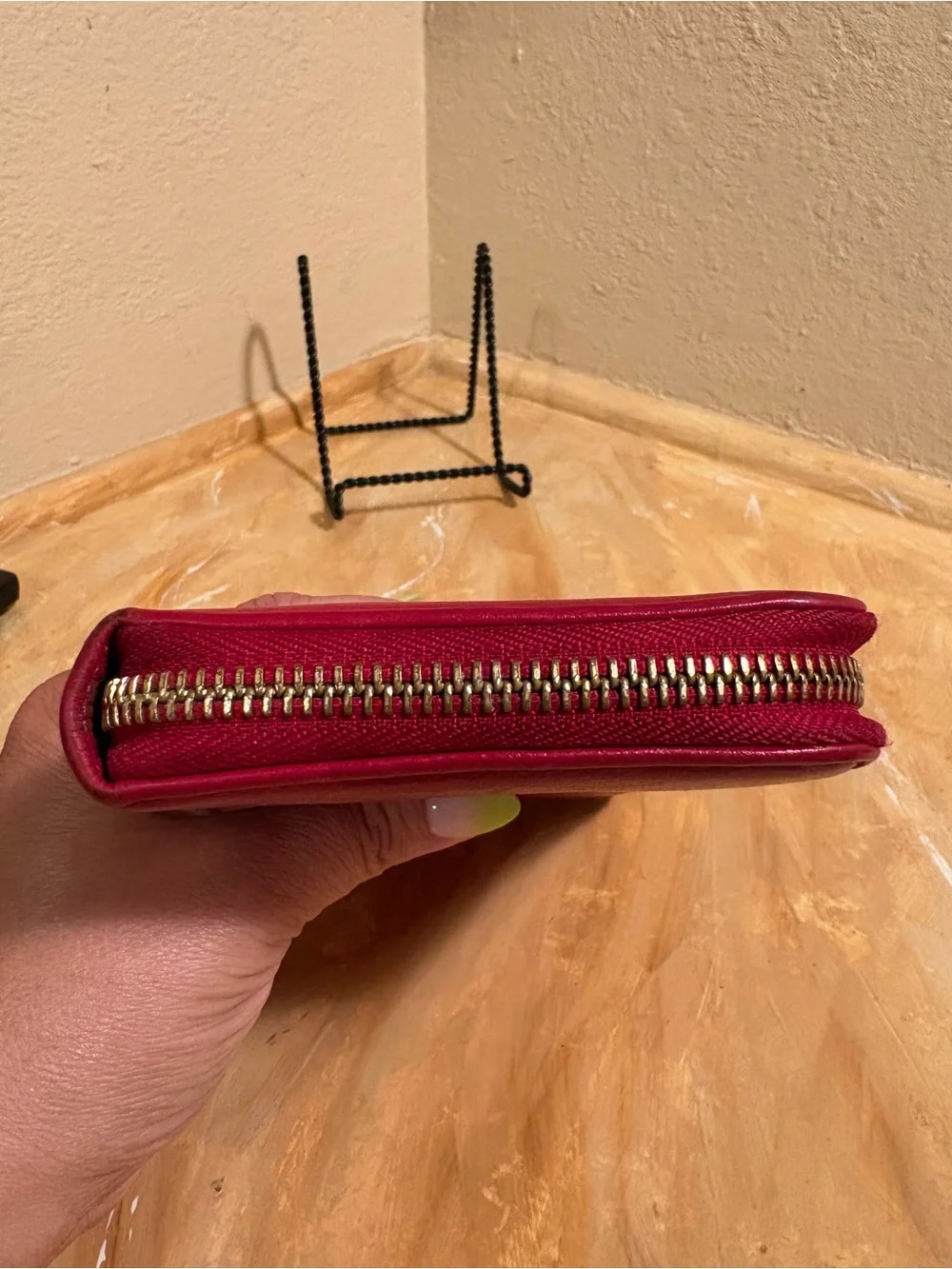 See By Chloe Red zip-around wallet